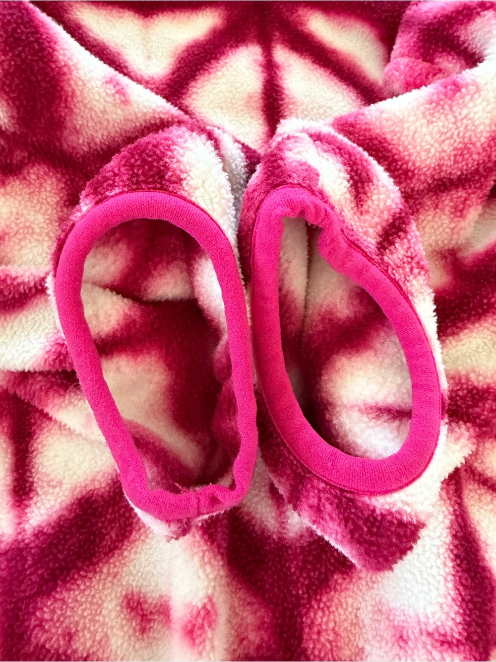 Patagonia Synchilla Women’s Hot Pink & White Patterned Fleece Pullover Size L - Picture 10 of 11